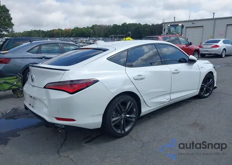 2025 Acura Integra A-Spec Technology from USA, damaged, VIN 19UDE4H69SA013184